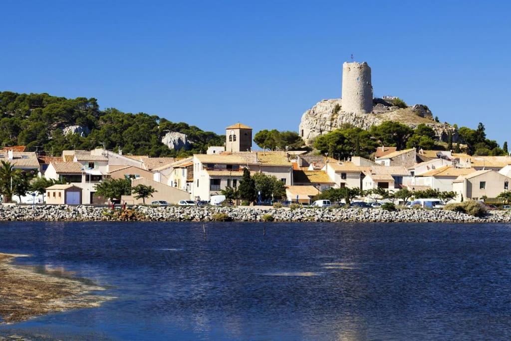 L'Escapade : Charmant T2 -Parking Gratuit, Piscine, Wifi, Clim Gruissan Extérieur photo